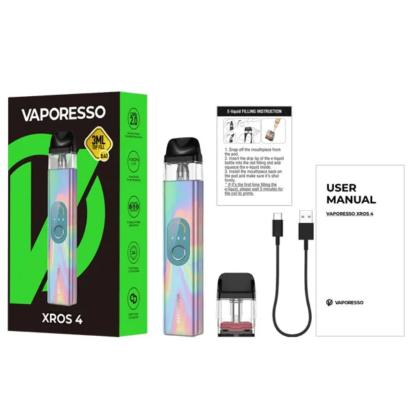 Под-система Vaporesso Xros 4 комплектація