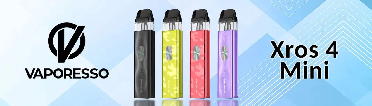 Под система Vaporesso XROS 4 Mini банер