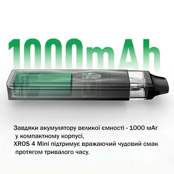 Vaporesso XROS 4 Mini акумулятор