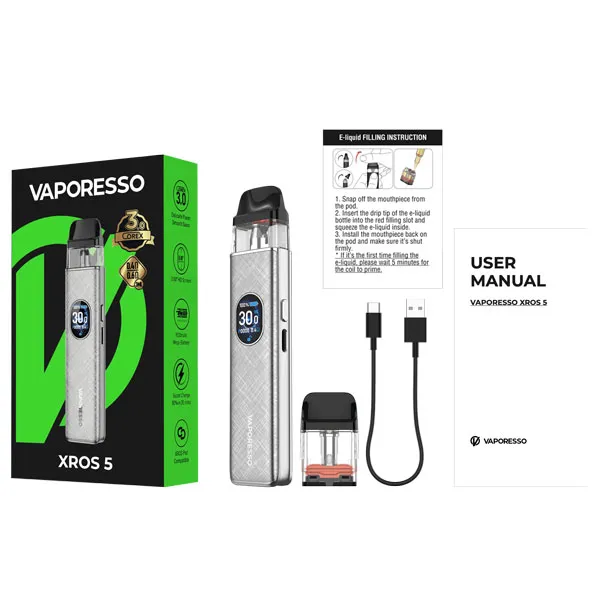 POD Vaporesso XROS 5 комплектация