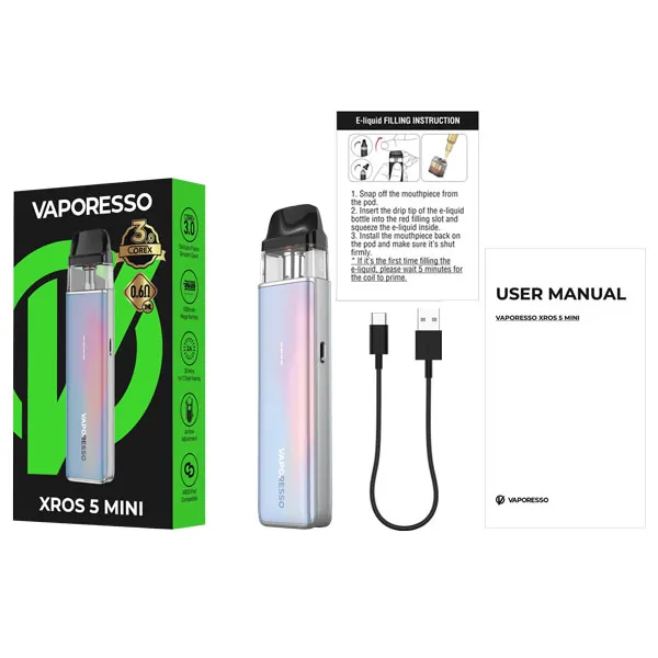 POD Vaporesso XROS 5 mini комплектація