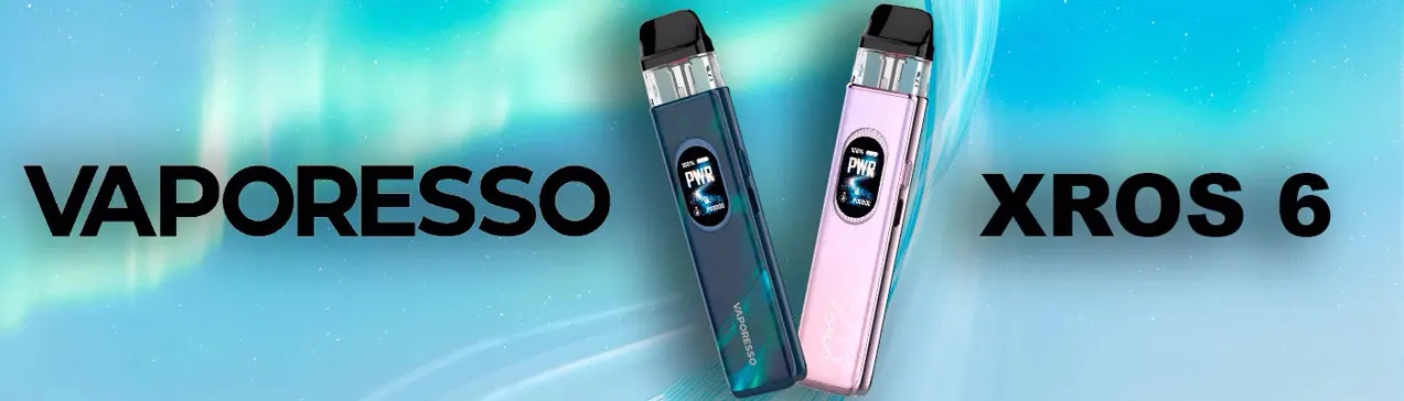 Vaporesso XROS 6 банер