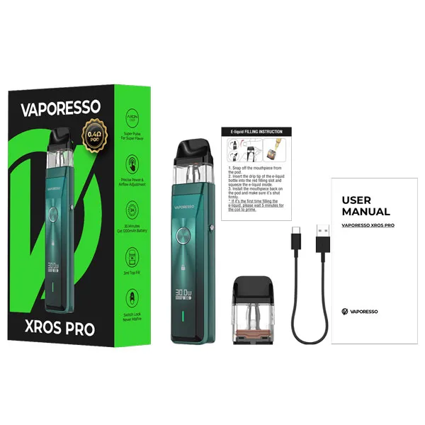 Под-система Vaporesso Xros Pro комплектация