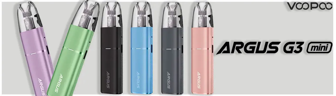 Pod система Voopoo Argus G3 mini баннер