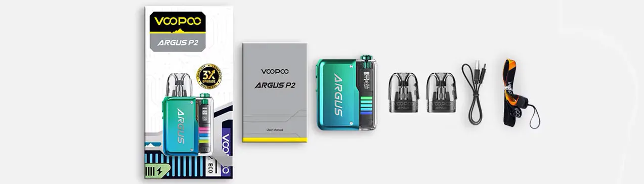 Pod-система VooPoo Argus P2 комплектация