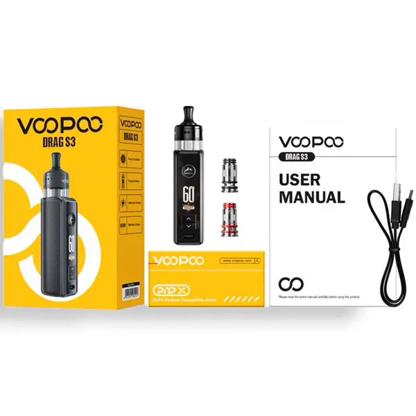 Pod mod VooPoo Drag S3 комплектация