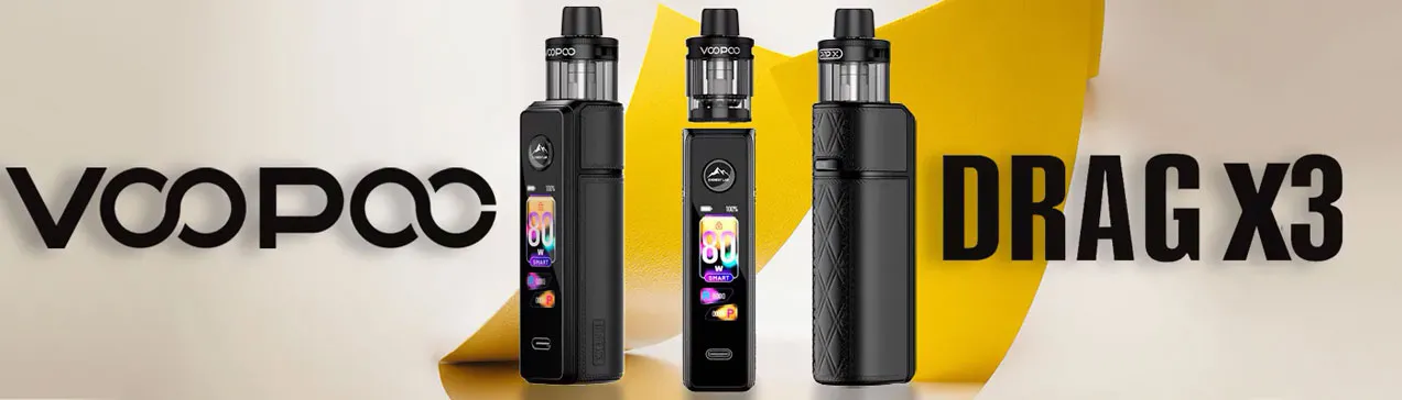 Pod-mod VooPoo Drag X3 баннер