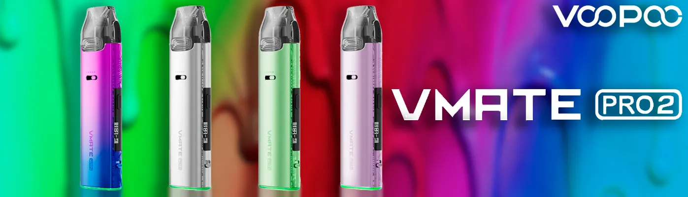 Pod-система VooPoo Vmate Pro 2 баннер