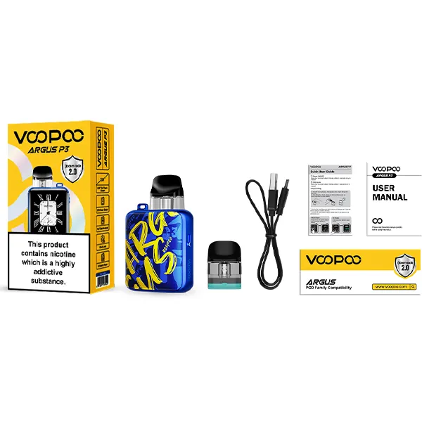 Voopoo Argus P3 комплектація