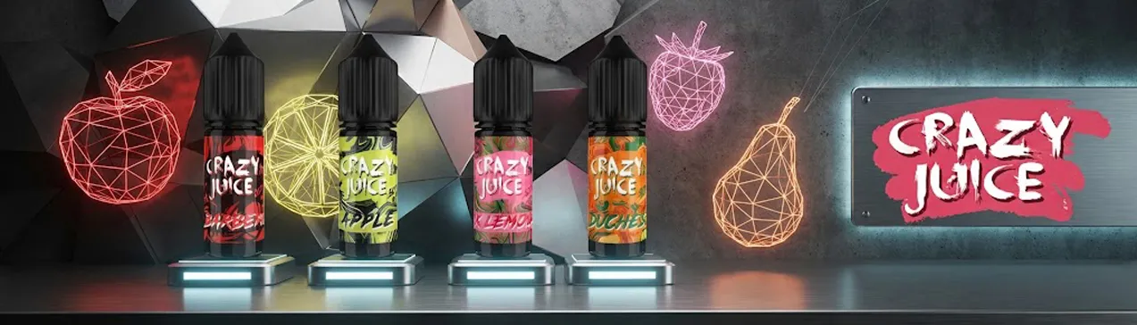 Рідина Crazy Juice Salt 15 мл банер