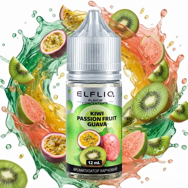 Жидкость ElfLiq 30 мл kiwi passion fruit guava