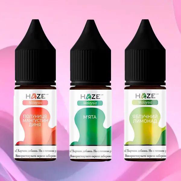 Жидкость Haze Malaysia 15 мл вкусы