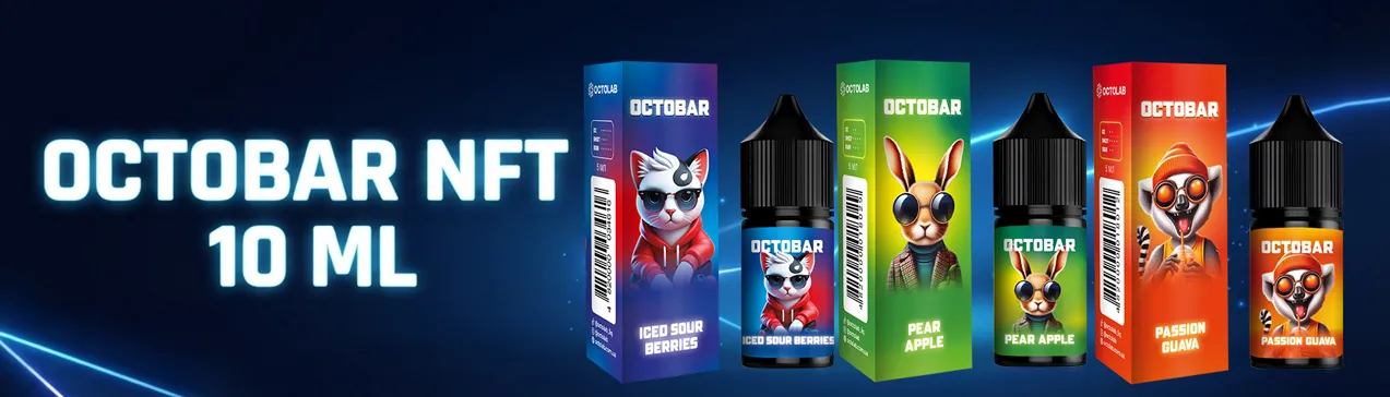 Рідина Octobar NFT 10 мл банер