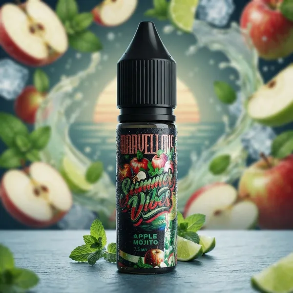 Жидкость Marvellous Summer Vibes 15 мл apple mojito